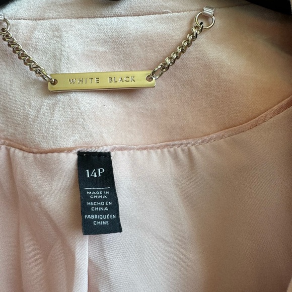 COPY - WHBM Pink Velvet Blazer - Picture 4 of 8